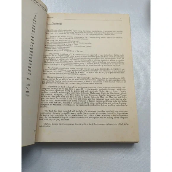 Guide To Utility RADIO STATIONS - KLINGENFUSS Thirteenth EDITION 1995 Amateur - Picture 8 of 16